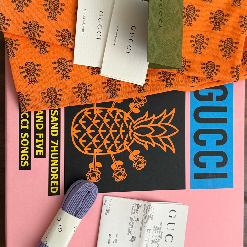 Gucci Ryhton Pineapple Trainers 13 - Picture 7 of 8